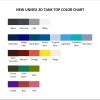 tank top color chart - Ed Edd N Eddy Merch